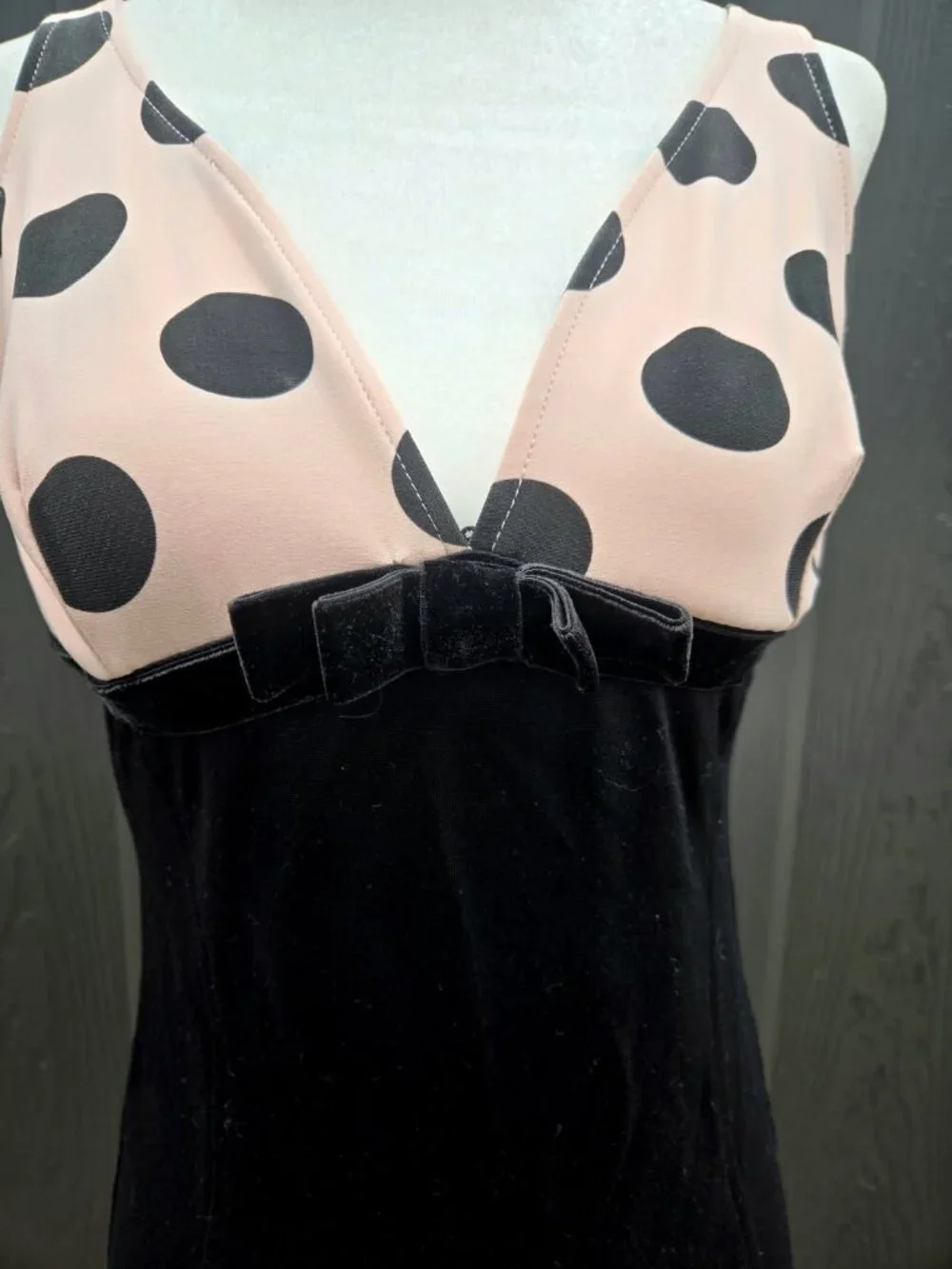 Wheels and Dollbaby Polka Dot Jersey Dress, AU 2 / US 4 - Picture 2 of 4